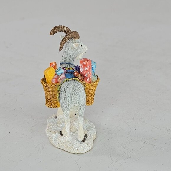 Michael Pipka Julbock Christmas Yule Goat Miniature Figurine *Chip* - Picture 4 of 9